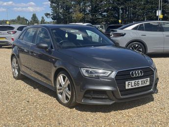 Audi A3 1.4 TFSI CoD S line Sportback 5dr Petrol Manual Euro 6 (s/s) (15
