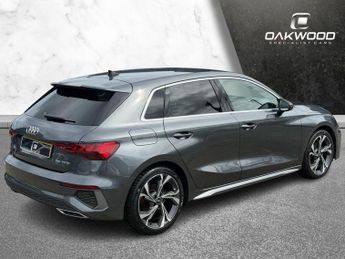 AUDI A3 1.5 TFSI 35 S line Sportback 5dr Petrol S Tronic Euro 6 (s/s) (1