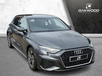 AUDI A3 1.5 TFSI 35 S line Sportback 5dr Petrol S Tronic Euro 6 (s/s) (1