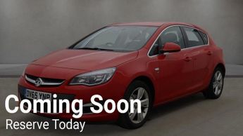 VAUXHALL ASTRA 1.4i SRi Hatchback 5dr Petrol Manual Euro 6 (100 ps)