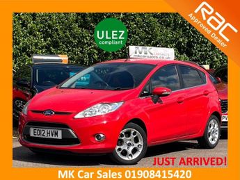 Ford Fiesta 1.4 Zetec Hatchback 5dr Petrol Manual (133 g/km, 94 bhp) EO12HVM