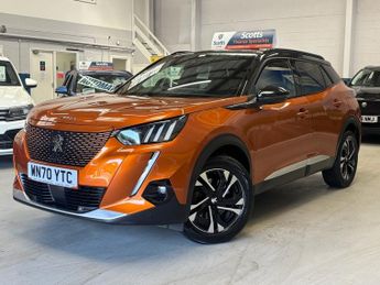 PEUGEOT E-2008 50kWh GT SUV 5 Door Electric Automatic Orange 