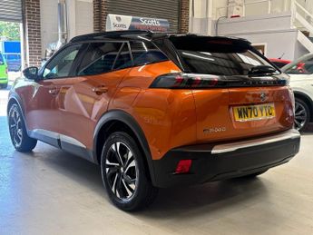PEUGEOT E-2008 50kWh GT SUV 5 Door Electric Automatic Orange 