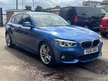 BMW 1 Series 2.0 120d M Sport Hatchback 5 Door Diesel Manual Blue Euro 6 Low 