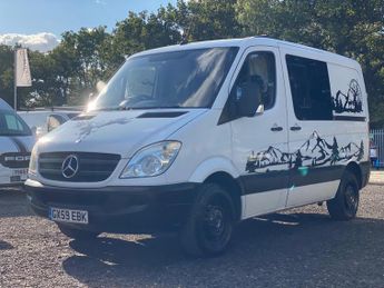 MERCEDES-BENZ SPRINTER 310 2.1 CAMPER CONVERSION HEATER-SOLAR-STOVE-FRIDGE-CAMERA-D. BE