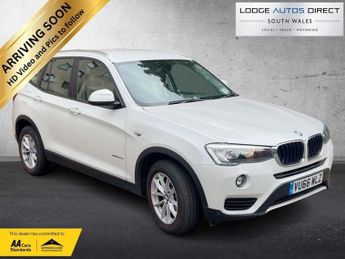 BMW X3 2.0 20d SE SUV 5dr Diesel Manual xDrive Euro 6 (s/s) (190 ps)