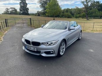 BMW 4 SERIES 2.0 420d M Sport Convertible 2dr Diesel Auto Euro 6 (s/s) (184 p