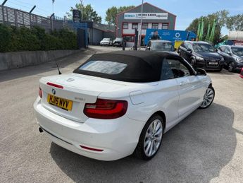 BMW 2 SERIES 1.5 218i Luxury Convertible 2dr Petrol Auto Euro 6-2 FORMER KEEP