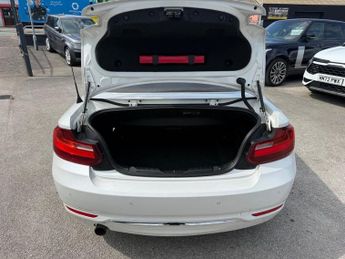 BMW 2 SERIES 1.5 218i Luxury Convertible 2dr Petrol Auto Euro 6-2 FORMER KEEP