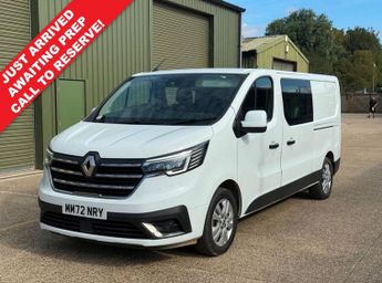 Renault Trafic 2.0 dCi Blue LL30 Sport Crew Van Double Cab 6dr Diesel Manual L2
