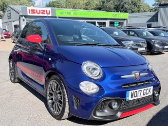 Abarth 595 Blue 1.4 T-Jet Hatchback, 45,025 miles, Euro 6, 5-Speed manual, 