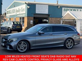 Mercedes C Class 1.5 C200 MHEV EQ Boost AMG Line (Premium) Estate Selenite Grey P