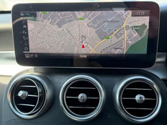 MERCEDES-BENZ C CLASS 1.5 C200 MHEV EQ Boost AMG Line (Premium) Estate Selenite Grey P