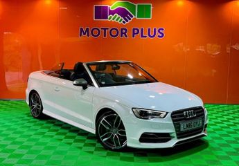 AUDI S3 2.0 TFSI Cabriolet 2dr Petrol S Tronic quattro Euro 6 (s/s) (Nav