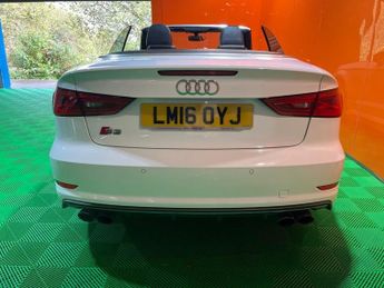 AUDI S3 2.0 TFSI Cabriolet 2dr Petrol S Tronic quattro Euro 6 (s/s) (Nav