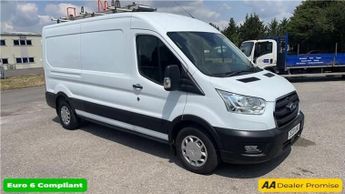 Ford Transit White 2.0 350 EcoBlue Trend L3 H2 Van, 45,506 miles, Euro 6, 6-S