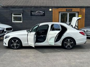 MERCEDES-BENZ C CLASS 1.5 C200 MHEV EQ Boost Sport (Premium) Saloon 4dr Petrol G-Troni
