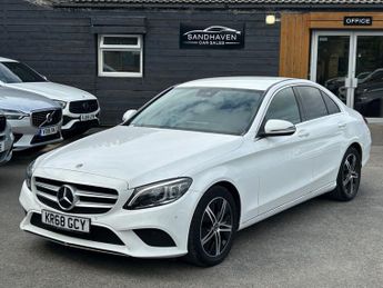 MERCEDES-BENZ C CLASS 1.5 C200 MHEV EQ Boost Sport (Premium) Saloon 4dr Petrol G-Troni