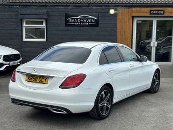 MERCEDES-BENZ C CLASS 1.5 C200 MHEV EQ Boost Sport (Premium) Saloon 4dr Petrol G-Troni