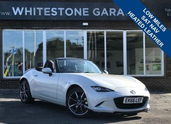 Mazda MX5 2.0 SKYACTIV-G Sport Nav Convertible 2dr Petrol Manual Euro 6 (1
