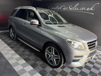 Mercedes M Class 3.0 ML350 V6 BlueTEC AMG Line SUV 5dr Diesel G-Tronic 4WD Euro 6