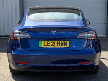 TESLA Model 3 (Dual Motor) Long Range Saloon 4dr Electric Auto 4WDE (346 ps)
