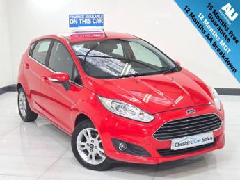 Ford Fiesta 1.25 Zetec Hatchback 5dr Petrol Manual Euro 5 (82 ps)