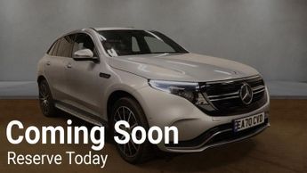 MERCEDES-BENZ EQC EQC 400 80kWh AMG Line SUV 5dr Electric Auto 4MATIC (408 ps)