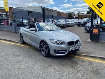 BMW 2 Series 2.0 220d Sport Convertible 2dr Diesel Manual Euro 6 (s/s) (190 p