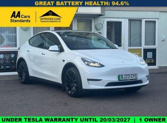 TESLA MODEL Y (Dual Motor) Long Range SUV 5dr Electric Auto 4WDE (384 bhp)