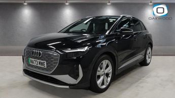 AUDI Q4 E-TRON 40 S line SUV 5dr Electric Auto 82kWh (204 ps)