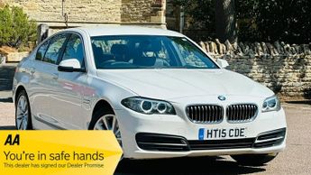 BMW 5 Series 2.0 520d SE Saloon 4dr Diesel Auto Euro 6 (s/s) (190 ps)