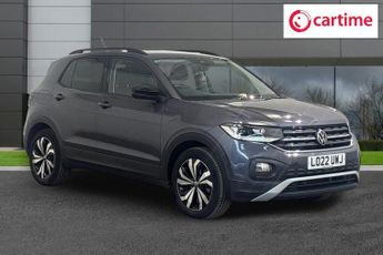VOLKSWAGEN T-CROSS 1.0 TSI Black Edition SUV 5dr Petrol DSG Euro 6 (s/s) (110 ps) R