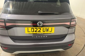 VOLKSWAGEN T-CROSS 1.0 TSI Black Edition SUV 5dr Petrol DSG Euro 6 (s/s) (110 ps) R