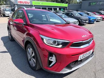 Kia Stonic Red 1.0 T-GDi 2 SUV, 23,200 miles, Euro 6, Automatic, CarPlay/An
