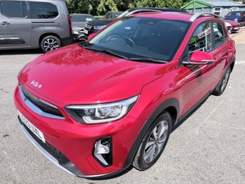 KIA STONIC Red 1.0 T-GDi 2 SUV, 23,200 miles, Euro 6, Automatic, CarPlay/An