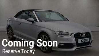 Audi A3 Cabriolet 1.8 TFSI S line Convertible 2dr Petrol Manual Euro 6 (s/s) (180 