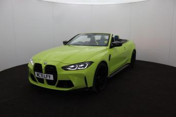 BMW M4 3.0 BiTurbo Competition Convertible 2dr Petrol Steptronic M xDri