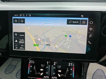 AUDI E-TRON Silver 55 quattro EV SUV, 45,000 miles, 95kWh, Virtual Cockpit, 