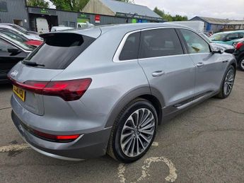 AUDI E-TRON Silver 55 quattro EV SUV, 45,000 miles, 95kWh, Virtual Cockpit, 