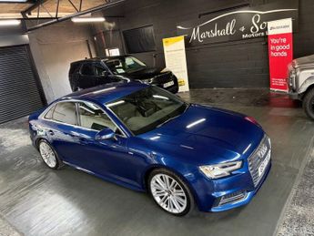 AUDI A4 2.0 TFSI S line Saloon 4dr Petrol S Tronic Euro 6 (s/s) (190 ps)