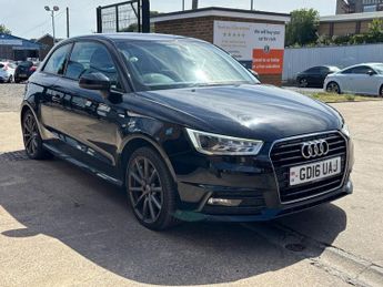 Audi A1 1.4 TFSI S line Hatchback 3 Door Petrol Manual Black Euro 6 Low 