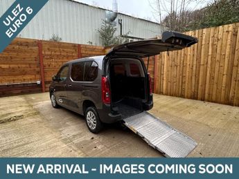 Citroen Berlingo 3 Seat Wheelchair Accessible Disabled Access Vehicle WAV