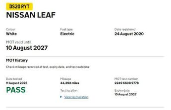 NISSAN LEAF 40kWh N-Connecta Hatchback 5dr Electric Auto (150 ps)