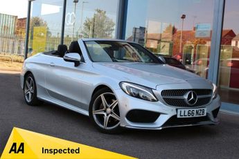 Mercedes C Class 2.1 C220d AMG Line Cabriolet 2dr Diesel G-Tronic+ Euro 6 (s/s) (