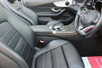 MERCEDES-BENZ C CLASS 2.1 C220d AMG Line Cabriolet 2dr Diesel G-Tronic+ Euro 6 (s/s) (