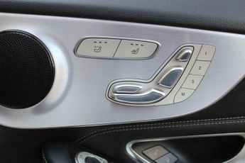 MERCEDES-BENZ C CLASS 2.1 C220d AMG Line Cabriolet 2dr Diesel G-Tronic+ Euro 6 (s/s) (