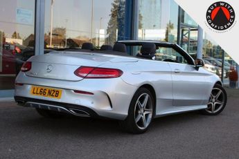 MERCEDES-BENZ C CLASS 2.1 C220d AMG Line Cabriolet 2dr Diesel G-Tronic+ Euro 6 (s/s) (