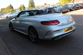 MERCEDES-BENZ C CLASS 2.1 C220d AMG Line Cabriolet 2dr Diesel G-Tronic+ Euro 6 (s/s) (