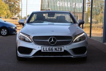 MERCEDES-BENZ C CLASS 2.1 C220d AMG Line Cabriolet 2dr Diesel G-Tronic+ Euro 6 (s/s) (